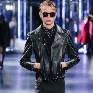 Saint Laurent Leather Moto jacket/vest